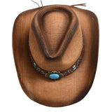 Original Cowgirl Hat with Turquoise
