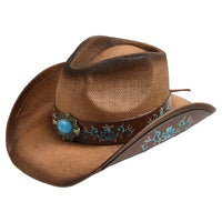 Cowgirl Hat with Turquoise
