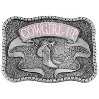 Cowgirl Up Belt Buckle