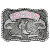 Cowgirl Up Belt Buckle