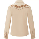Beige Cowgirl Western Shirt