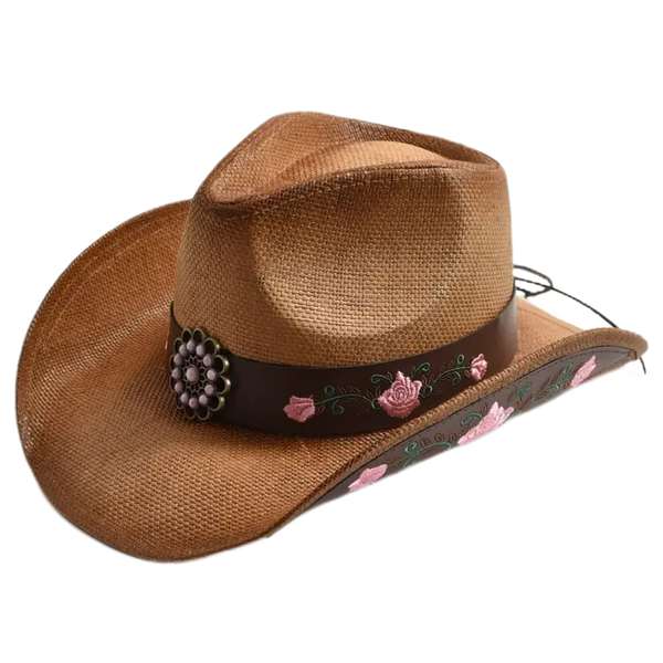 Floral Cowboy Hat | Western Cowboy display picture 3