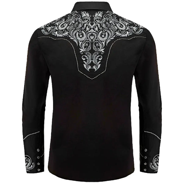 Embroidered Western Shirt