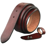 Genuine Leather Belt Wthout Buckle