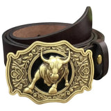 Genuine Leather Western Belt