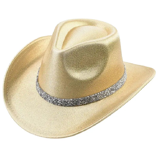 Gold Cowboy Hat | Western Cowboy display picture 1