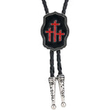 Black and Red Goth Bolo Tie