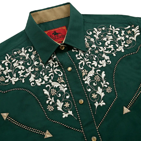 Green Western Shirt