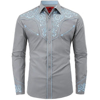 Grey Western Shirt