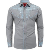 Grey Western Shirt