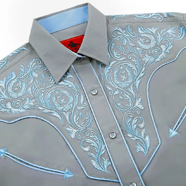 Grey Western Shirt
