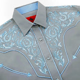 Grey Western Shirt
