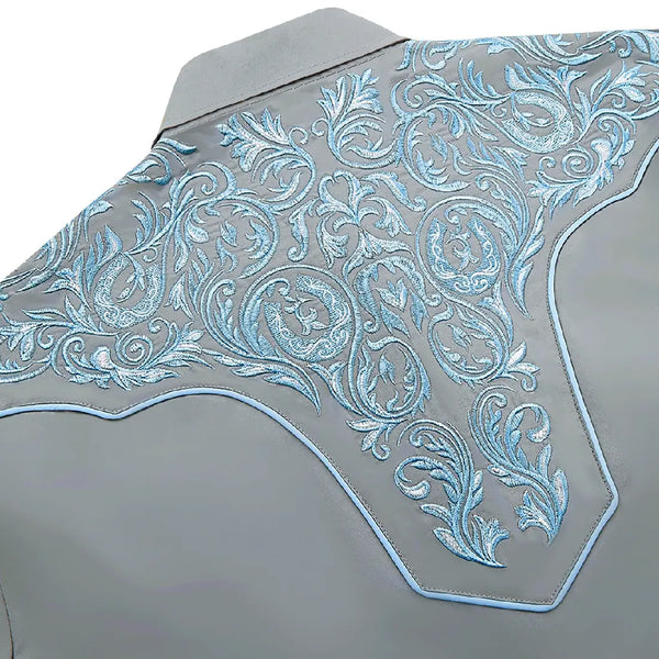Grey Western Shirt