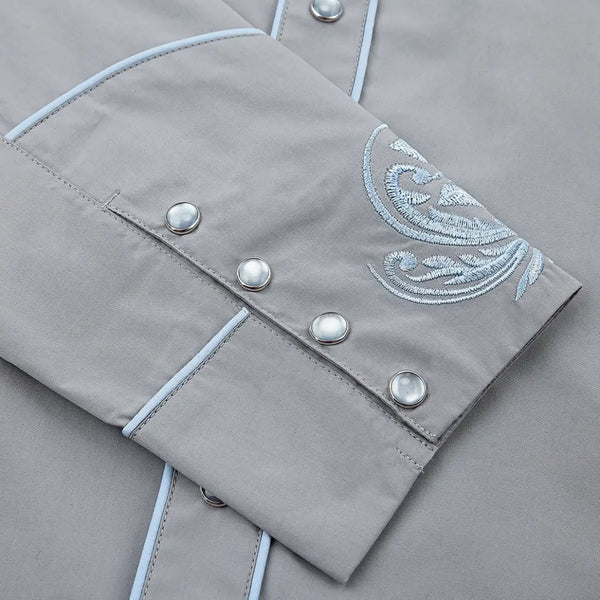 Grey Western Shirt