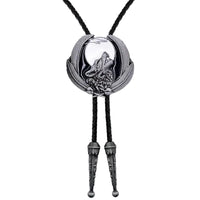 Howling Wolf Bolo Tie