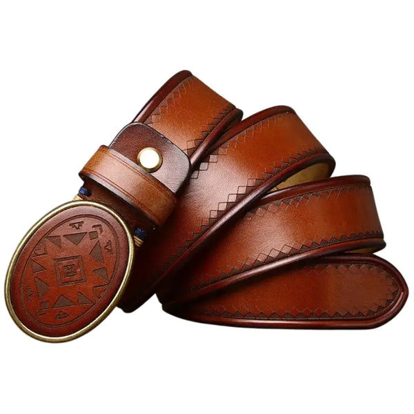 Native Style Cowboy Belt