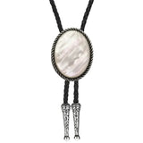 Moonlight White Bolo Tie