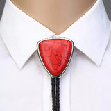 Red Bolo Tie