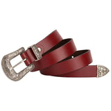 Red Western Belt for Women