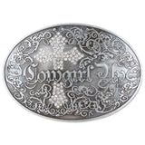 Rhinestone Western Belt Buckle