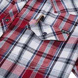 Short Sleeve Plaid Cowboy Shirt