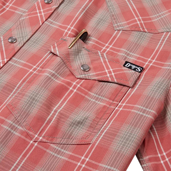 Short Sleeve Plaid Western Shirt