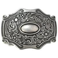 Silver Western Belt Buckle