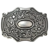 Silver Western Belt Buckle