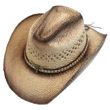 Texas Longhorn Straw Cowboy Hat