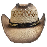 Texas Longhorn Cowboy Straw Hat