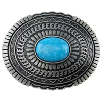 Turquoise Belt Buckle for Men