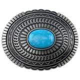 Turquoise Belt Buckle for Men
