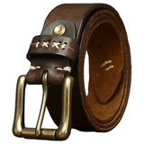 Vintage Leather Western Belt