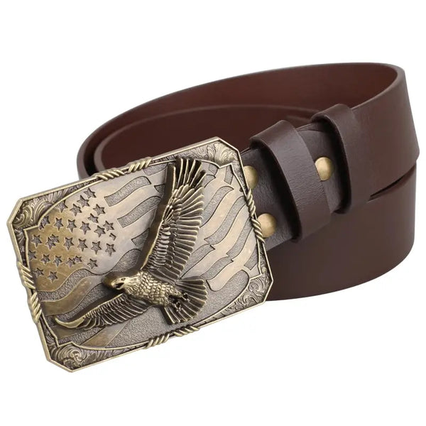 Brown Western Cowboy Belt