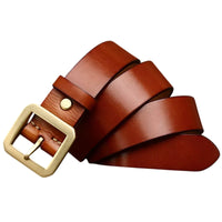 Western Style Leather Belt