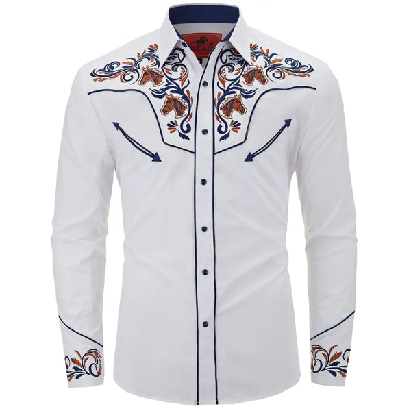 White Country Western Shirt