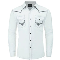White Cowboy Shirt