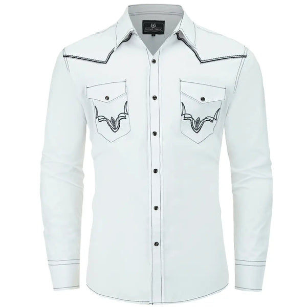 White Cowboy Shirt