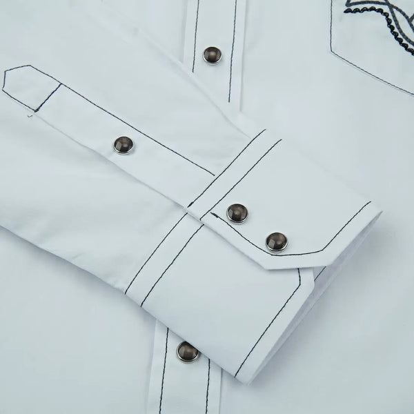 White Cowboy Shirt