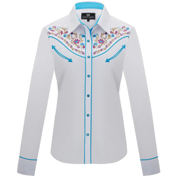 White Cowgirl Shirt