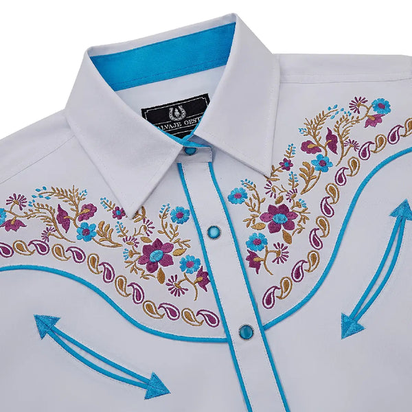 White Cowgirl Shirt