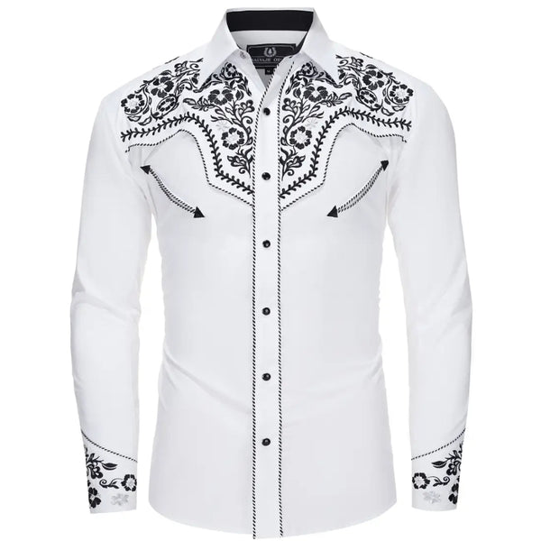 White Western Shirt