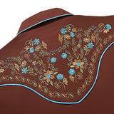 Women's Brown Western Shirt