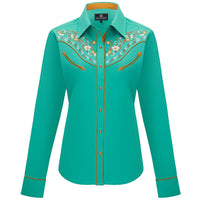 Women's Floral Western Shirt