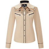 Women's Western Embroidered Shirt