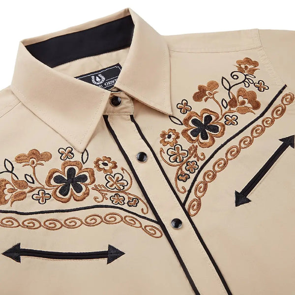 Women's Western Embroidered Shirt