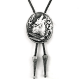 Howling Wolf Bolo Tie