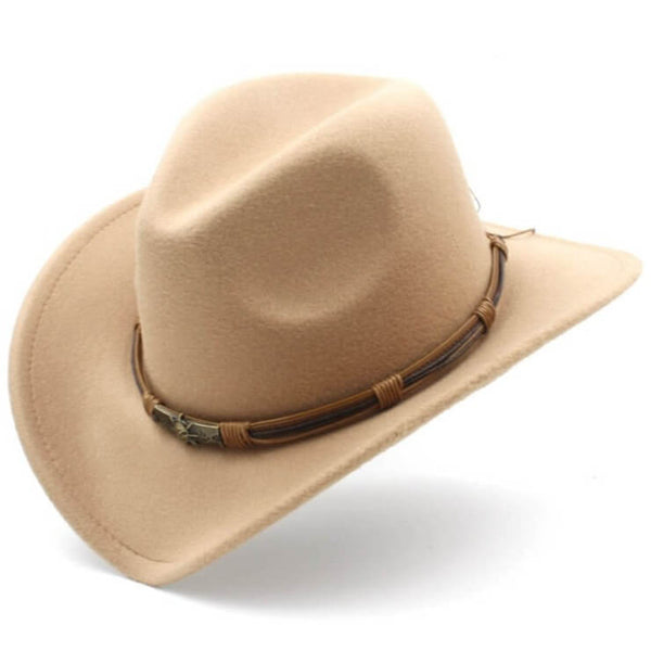 Khaki Kids Cowboy Hat