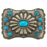 Turquoise Belt Buckle for Women