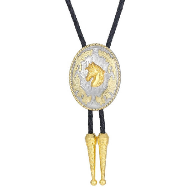 Western Wildlife Cowboy Cowgirl Bolo Tie (6), vintage Western Wildlife Cowboy Cowgirl Bolo Tie (6), vintage